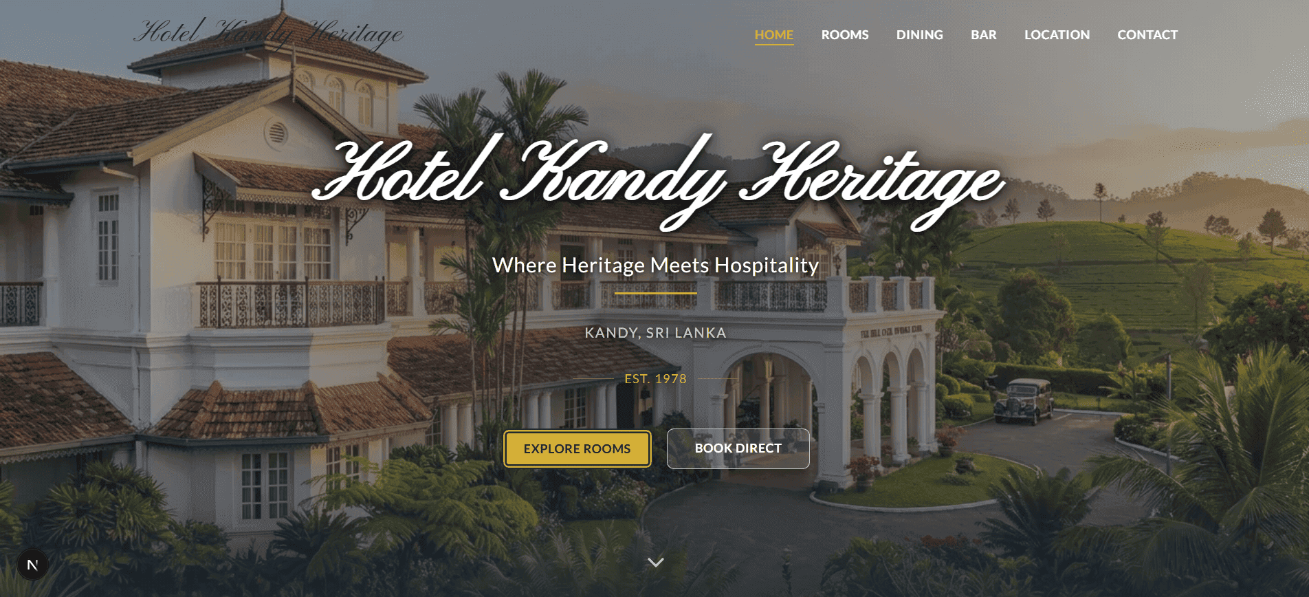 Hotel booking site